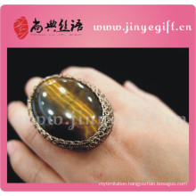 China Vintage Jewelry Handcrafted Druzy Gemstone Fashion Ring